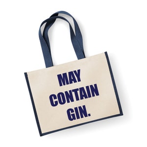 Gym and Tonic Gym Bag Gym Bunny Gift for Her Gym Gift Womens Bag Tote Bag Shopping Bag Funny Gin /& Tonic Gin Bag Womens Gym Bag