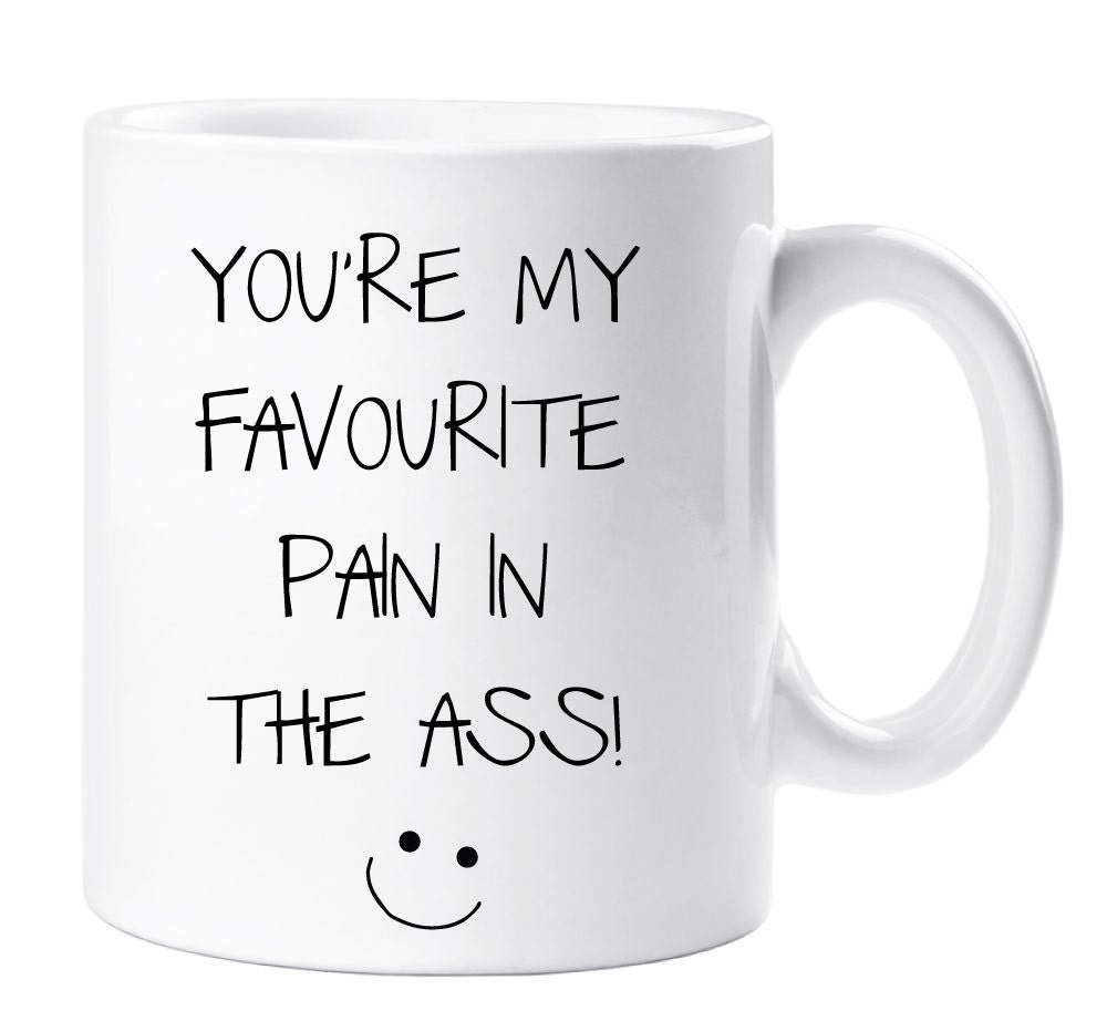 Funny Mug Youre My Favourite Pain in the Ass Funny picture