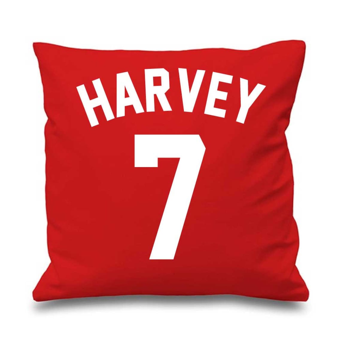 Personalised Football Cushion Cover Bedroom Personalized Etsy UK