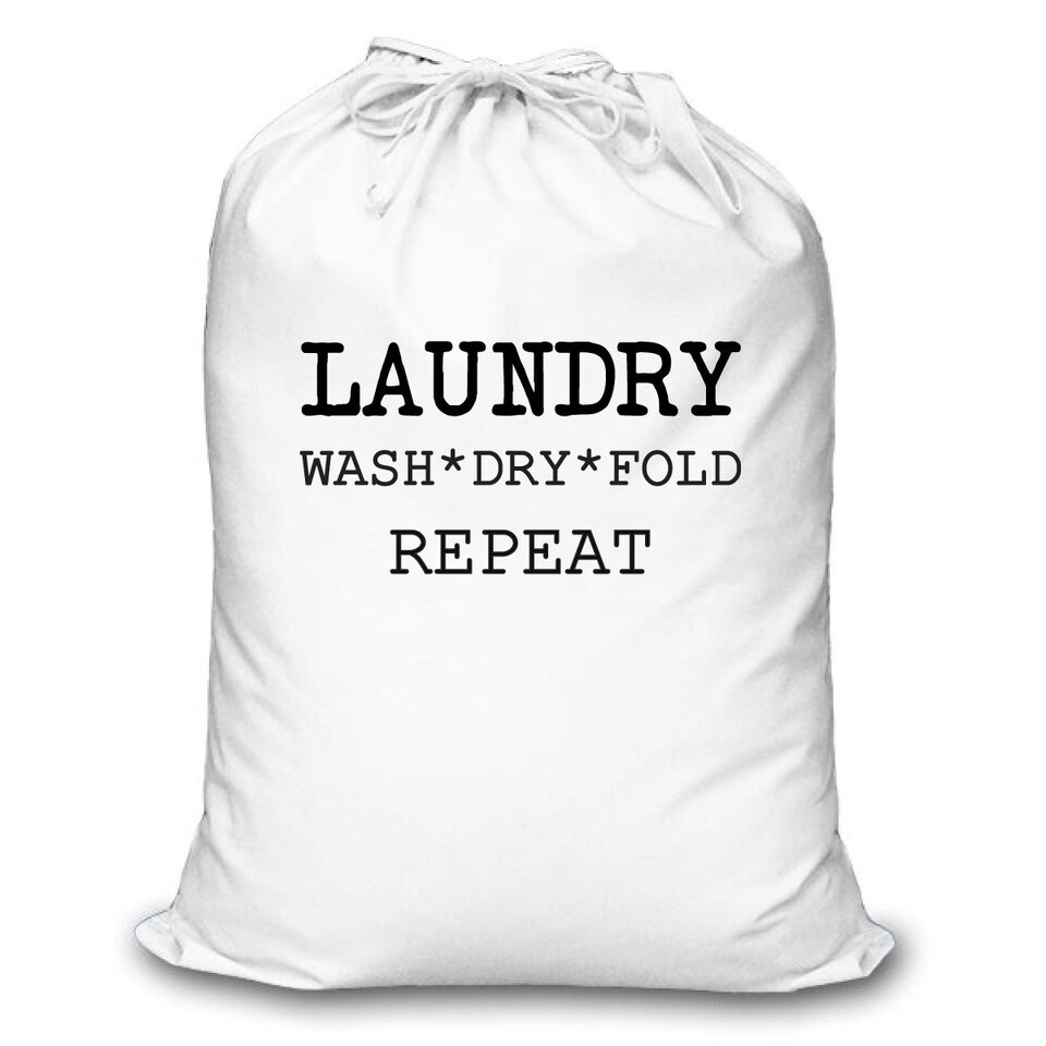 Discover Laundry Bag Wash Dry Fold Repeat
