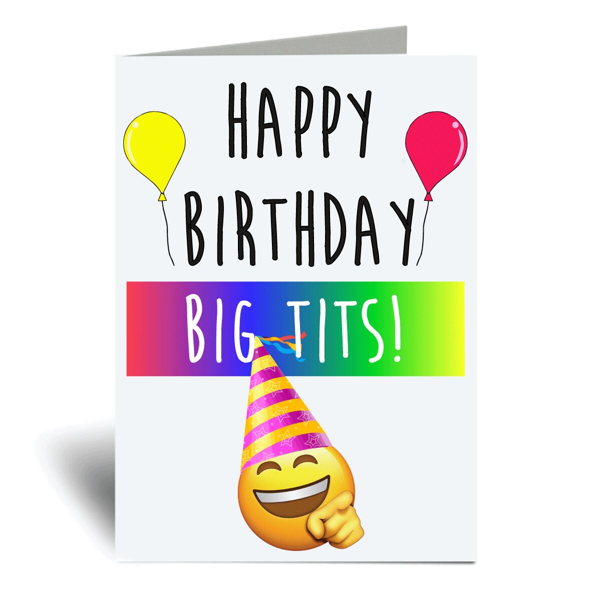 Happy Birthday Card Happy Birthday Big Tits Greeting Birthday - Etsy Ireland