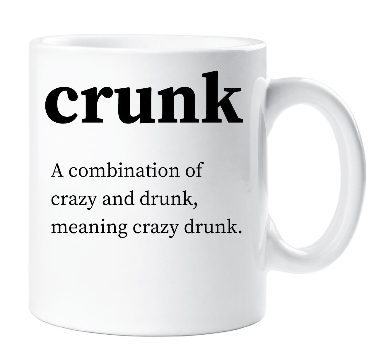 Crunk Mug Urban Dictionary Definition Funny Novelty Ceramic Etsy