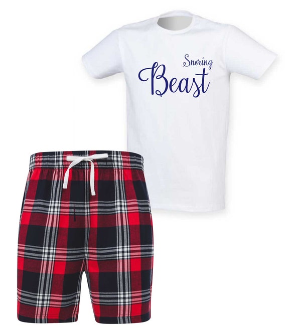 Tartan short pyjamas hotsell