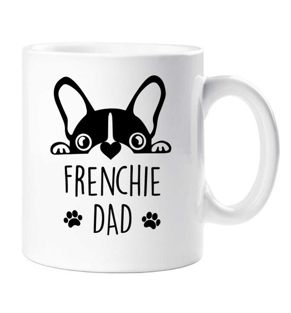 Mug Bouledogue Français Frenchie Dad Noir