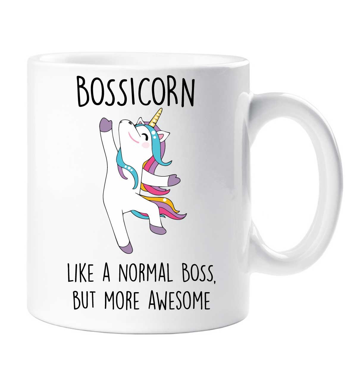 Bossicorn Mug Like A Normal Boss but More Awesome Funny Porn Photo