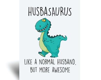 Personnalisé Dinosaure LOVER'S BIRTHDAY CARD