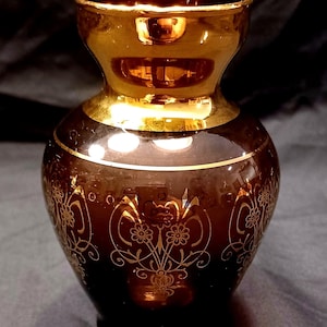 24 K Gold Murano Vase - Etsy