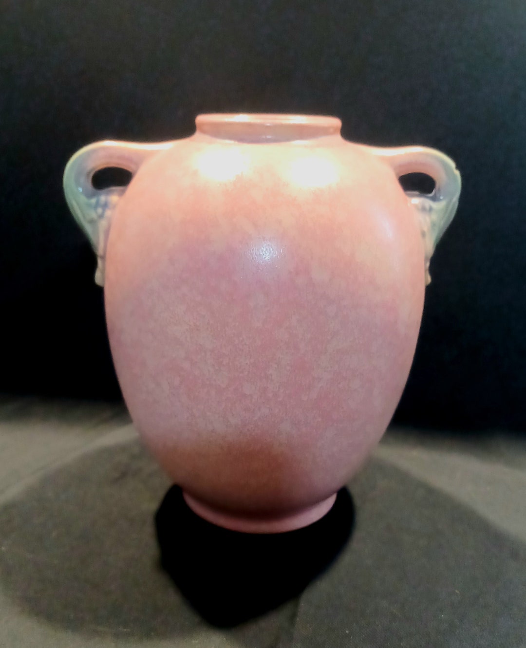 ROSEVILLE POTTERY Roseville TUSCANY 7 Vase Antique 1920's Roseville