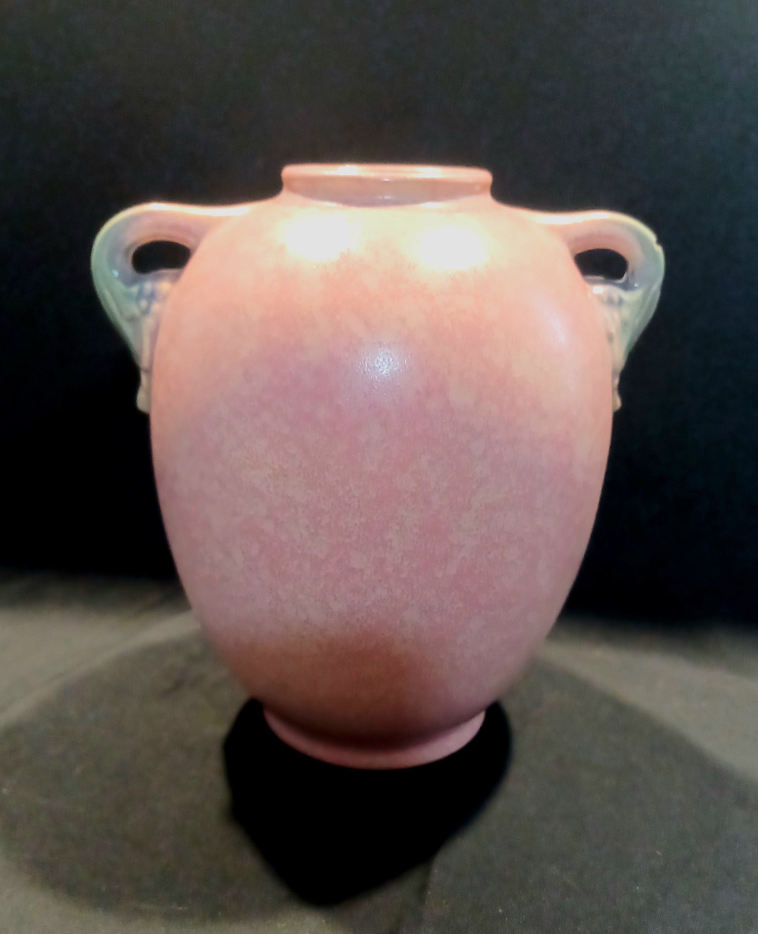 Roseville Pink Cherry Blossom Pottery - Etsy display picture 1