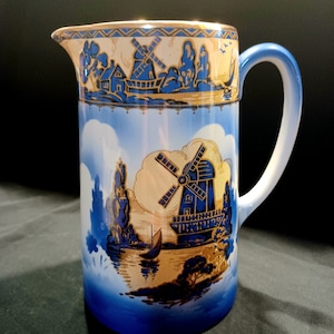 Royal Venton Ware John Steventon & Sons Ltd. Burslem England - Vintage Pitcher Circa 1930