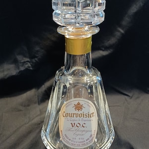 BACCARAT - Baccarat Courvoisier Decanter - Vtg. Baccarat Crystal - Baccarat Crystal - Baccarat France - Baccarat Decanter - Decanter