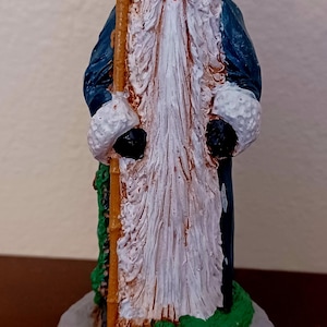 1991 Old World Santa - Vintage Santa Figure - 1991 Merry Christmas June McKenna Santa? - Old World Style Santa Figurine