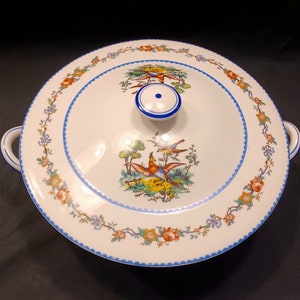 CA France Dépose Limoges/ C. Ahrenfeldt Limoges C. Reizenstein Limoges - Limoges Covered Serving Dish - Serving Dish w/ Lid - Serving Dish