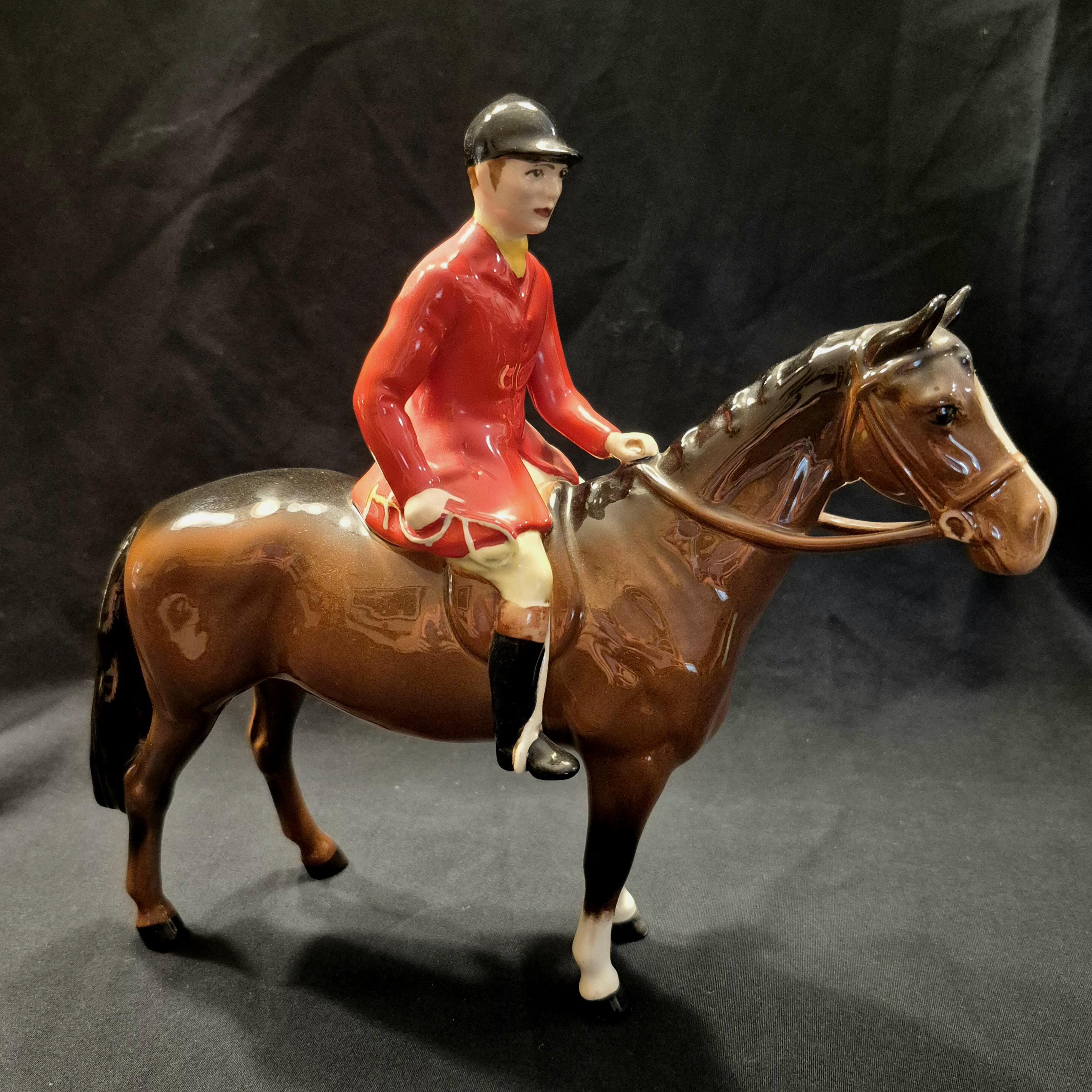 Beswick Horse Rider - Etsy