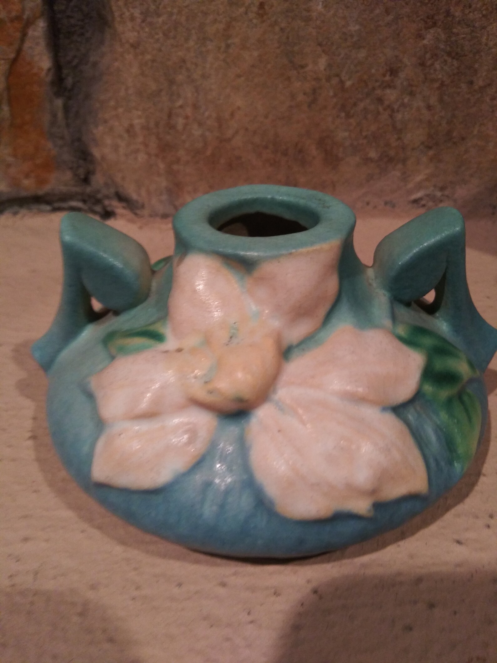 Pair of Roseville Magnolia Candlesticks 11574 1/2 & 1 Etsy