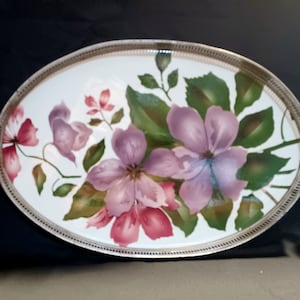 Czechoslovakia Gebrüder & Mehner Tray - 1920&#39;S ART NOUVEAU Czechoslovakia Tray - Antique Czechoslovakia Serving Tray - Czechoslovakia