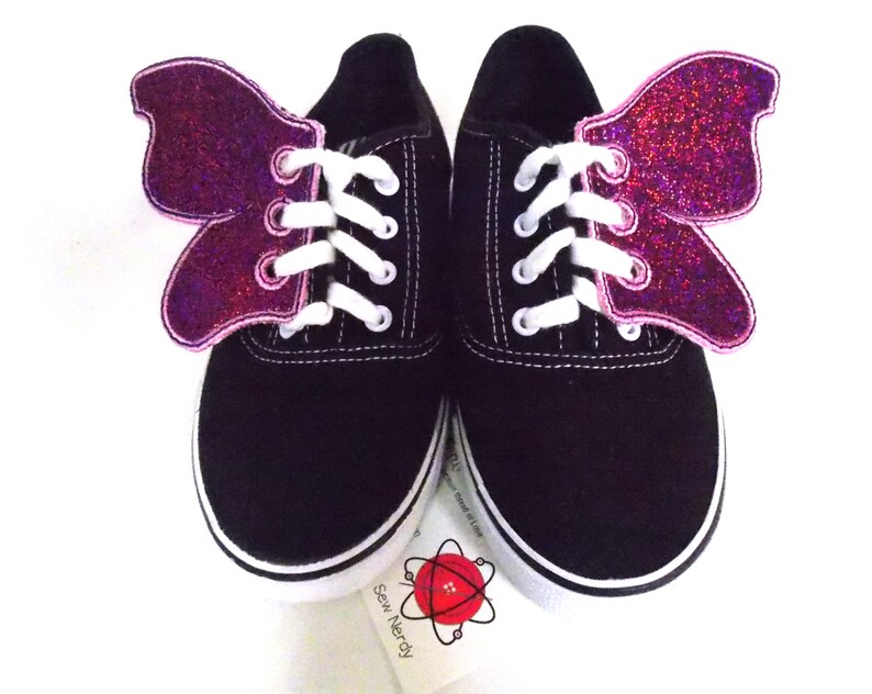 Shoe Flies Shoe wings Butterfly wings Fairy add on for Etsy