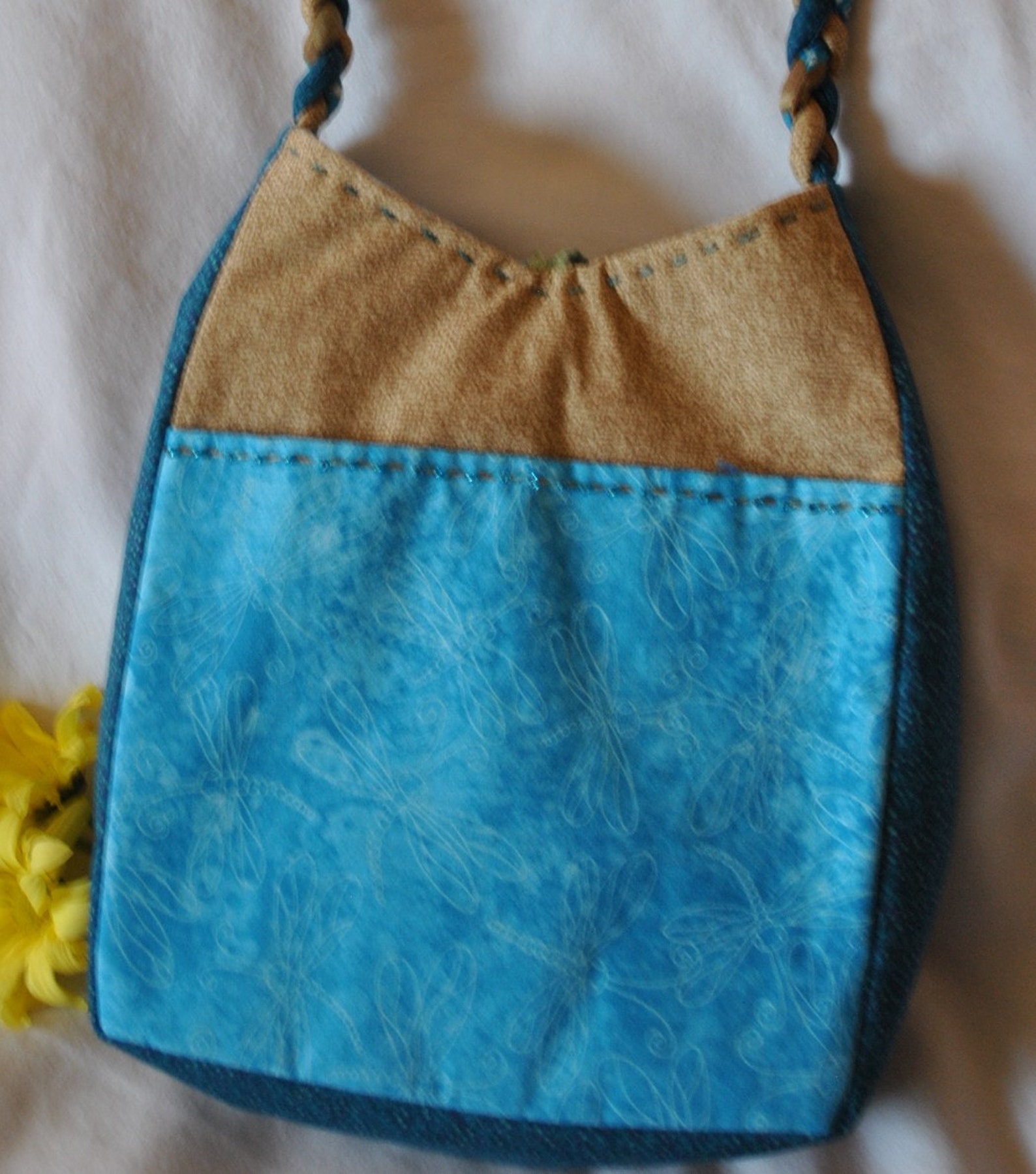Handmade Embroidered and Beaded Handbag 6 Etsy