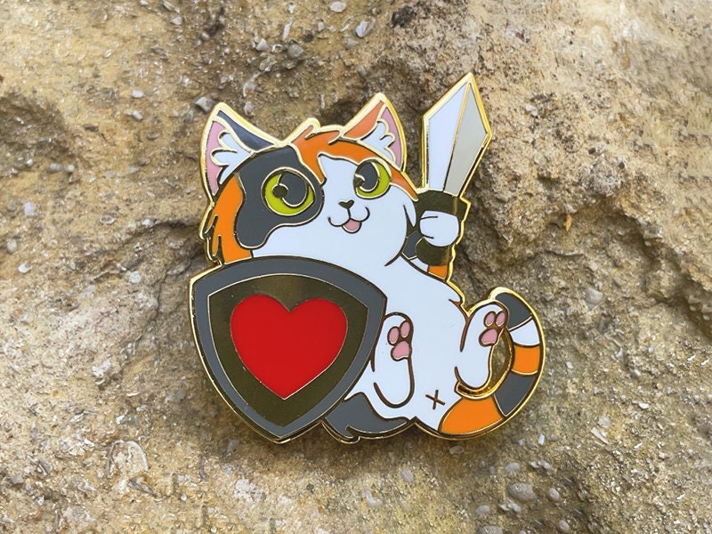 Enamel Pins: Pastel Kitties - Warrior Cats by DirtyNoodles