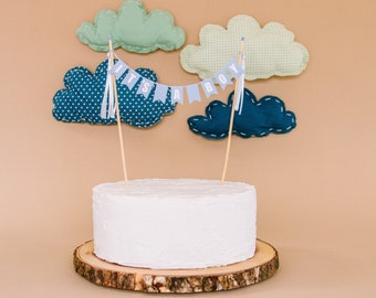 Baby Shower Cake Topper Boy - It's A Boy Cake Topper  - Baby Shower Cake Decorations - Baby Shower Cake Banner - Baby Shower Cake Bunting