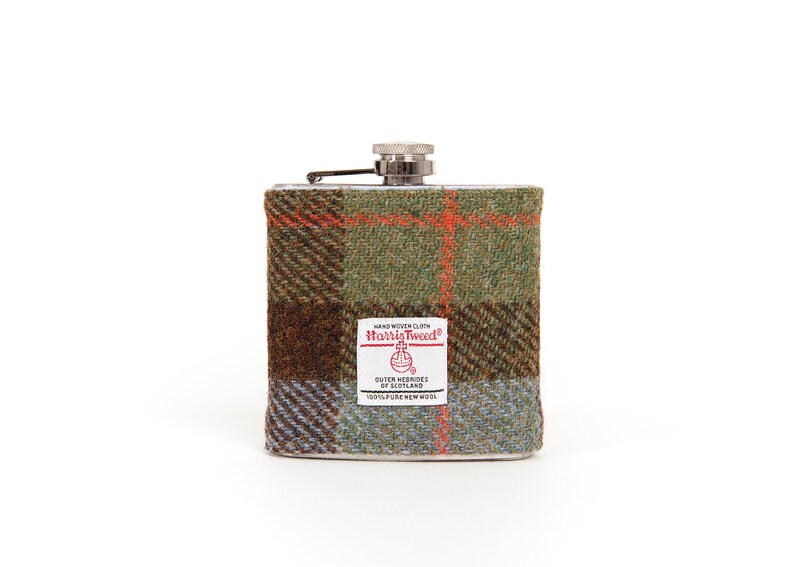 Funny Gift Novelty Gigantic Harris Tweed Hip Flask 64oz amazing great gift for the guy who thinks he has everything HT08