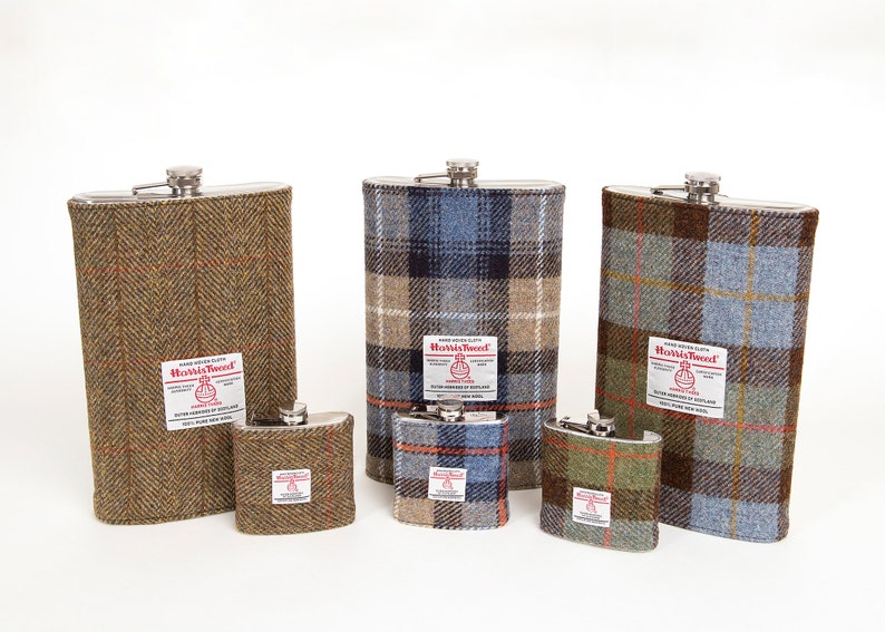 Funny Gift Novelty Gigantic Harris Tweed Hip Flask 64oz amazing great gift for the guy who thinks he has everything image 1