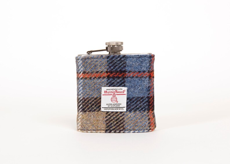 Funny Gift Novelty Gigantic Harris Tweed Hip Flask 64oz amazing great gift for the guy who thinks he has everything HT43