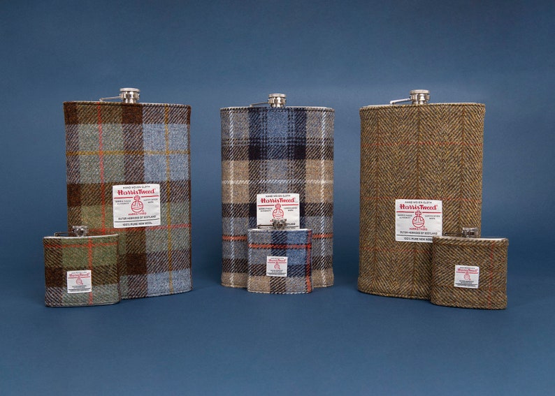Funny Gift Novelty Gigantic Harris Tweed Hip Flask 64oz amazing great gift for the guy who thinks he has everything image 2