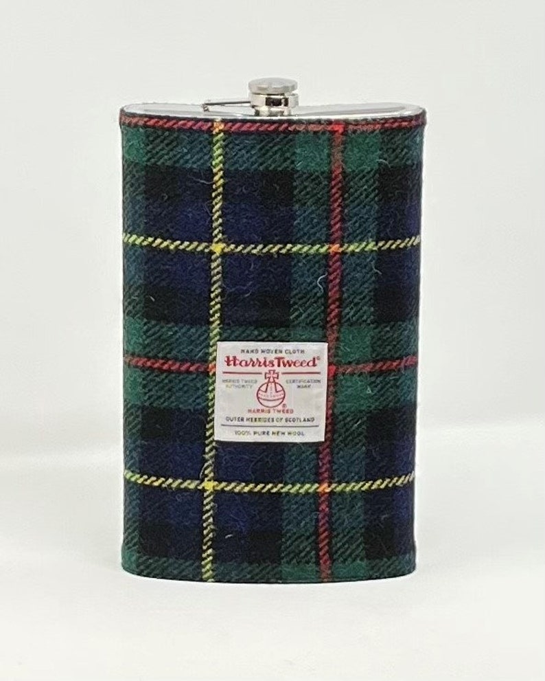 Funny Gift Novelty Gigantic Harris Tweed Hip Flask 64oz amazing great gift for the guy who thinks he has everything HT56