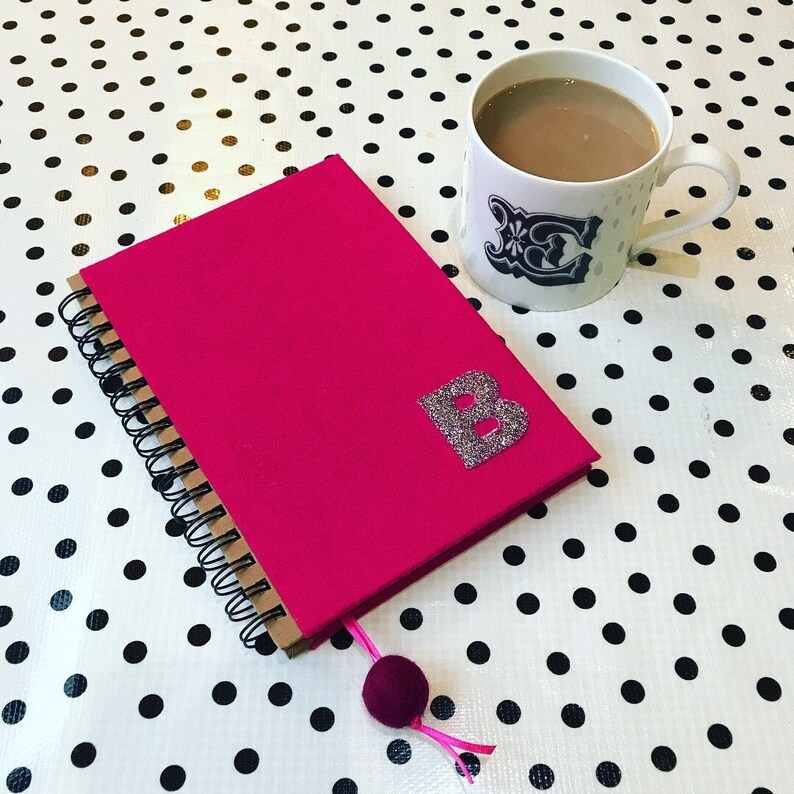 A5 hardback personalised notebook personalised pad student Etsy