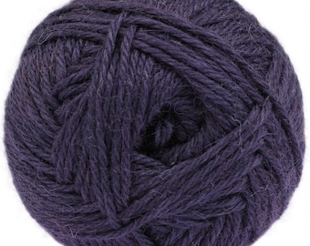 Violet Indigo - Baby lama/Mérinos - Aran - 100 gr.