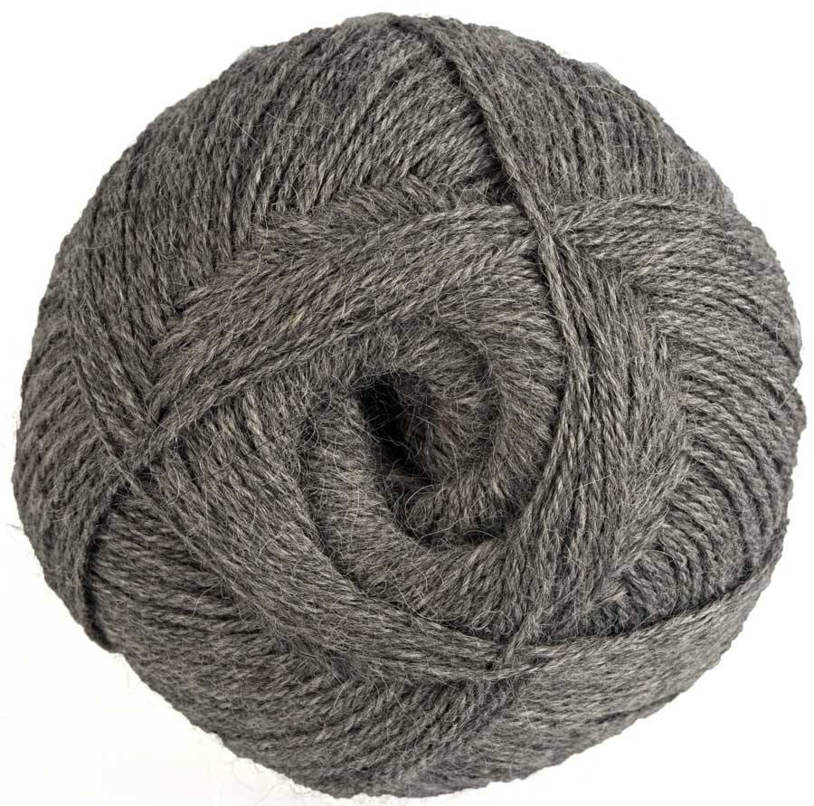 Lot De 5 Pelotes De Laine Alpaga Grise - 100g Chacune, Très Douce, Idéale Pour Tricot Et Crochet - Fabriqué En France.