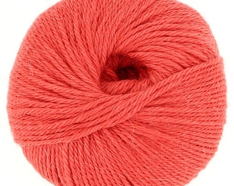 Pelote de laine Corail - 100% Baby Alpaga - 50gr.