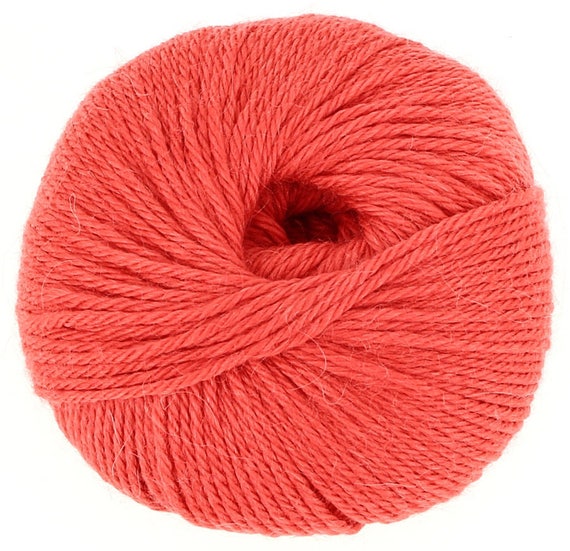 Pelote de laine Corail 100% Baby Alpaga 50gr. -  France