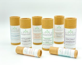 Natural Chemical Free Deodorant (Various Scents)
