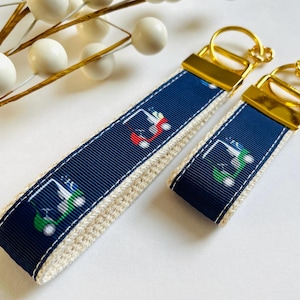 Golf Cart, Golf Cart Keychain, Golf Gifts, Keyfobs, Golf Accessories, Preppy Golf Cart, Golf, Keychain, Golf Cart Accessories,