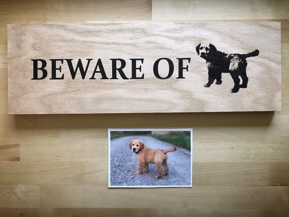 etsy beware of dog sign