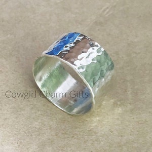 Rings for women, silver womens rings, Wide silver ring, chunky silver ring, Silver statement ring, Sterling silver ring band