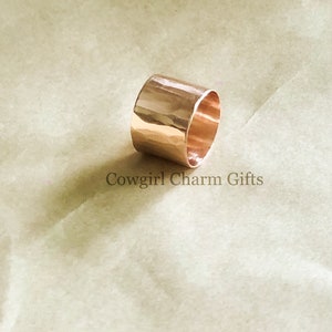 Copper ring, copper jewelry, chunky copper ring, rings for women, womens copper ring