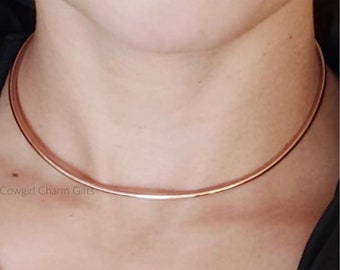 Boho choker, choker, copper, choker, gold collar necklace, choker necklace, copper jewelry, gold choker, copper necklace