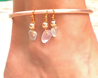 Ankle bracelet, copper anklet, boho anklet, simple anklet,shiny anklet, copper jewelry, beach anklet