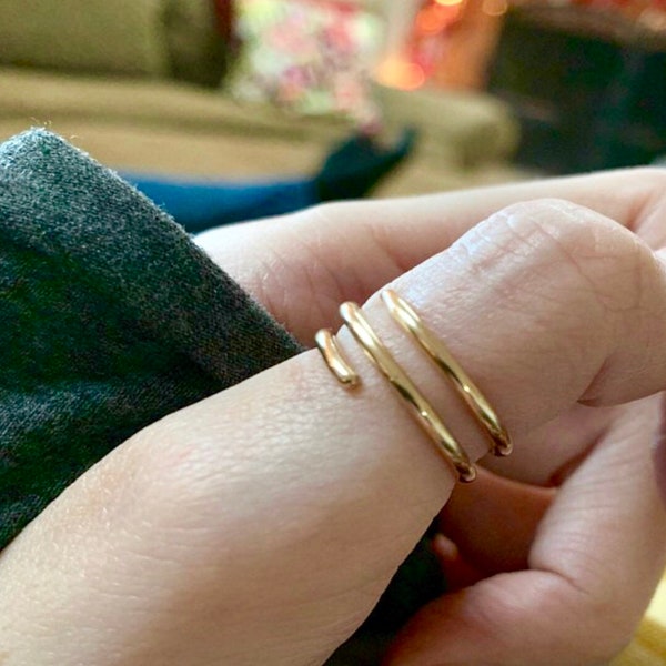 Gold rings for women, gold boho rings, Gold rings, rings for women, gold thumb rings, women's rings