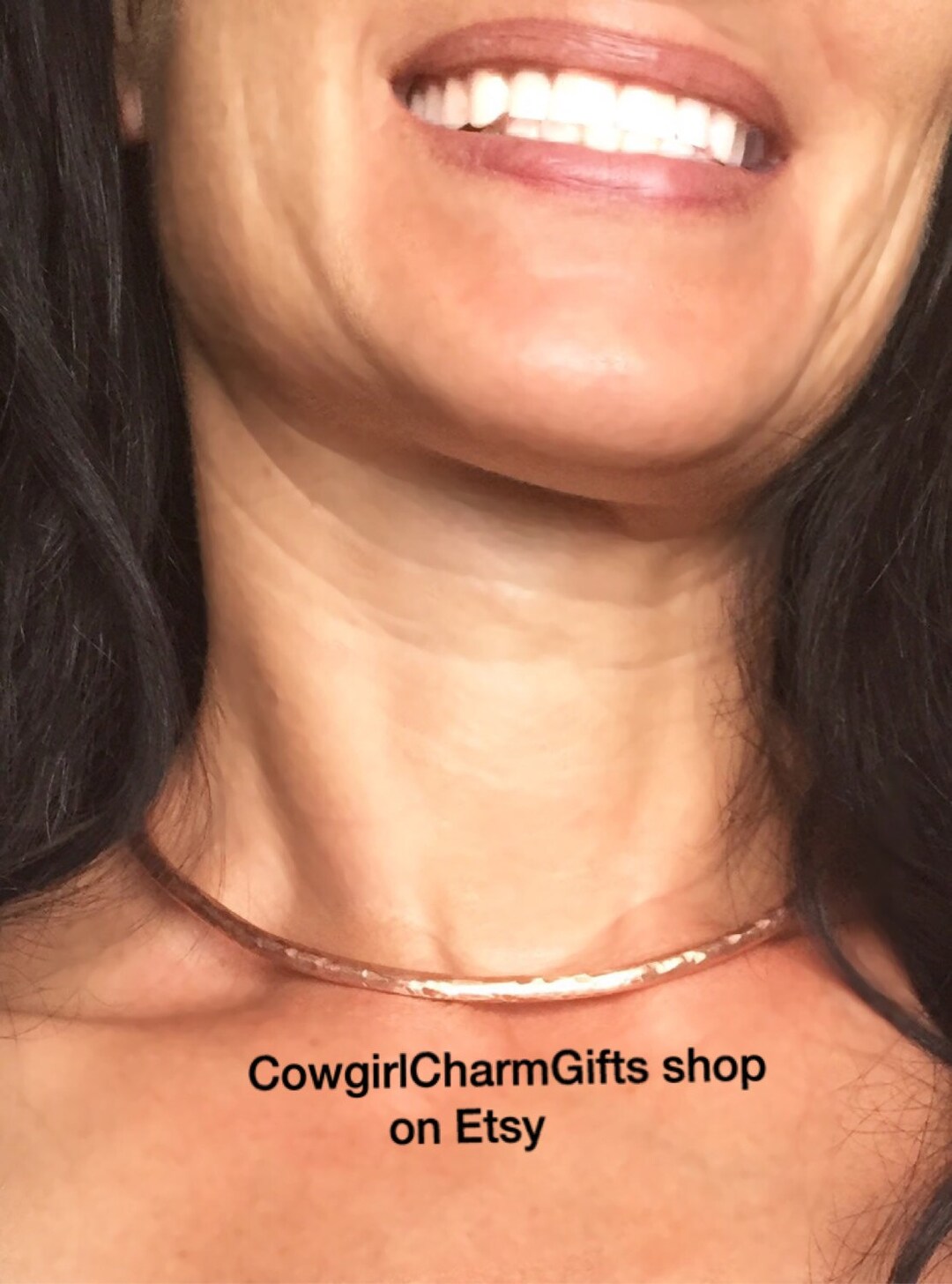 Choker, Copper Choker Necklace, Copper Jewelry, Choker Collar Necklace