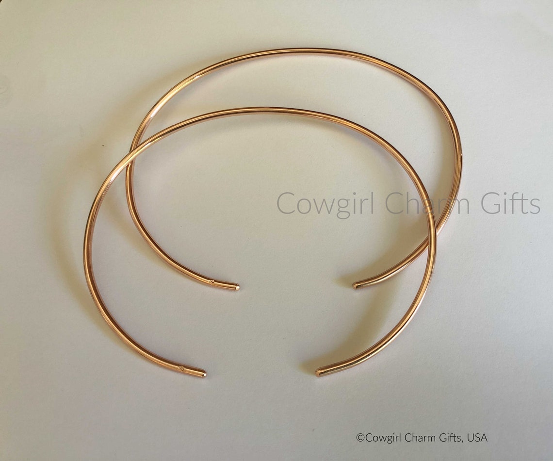 Ankle Bracelet Copper Anklet Boho Anklet Simple Ankletrose Etsy