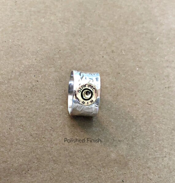 Men's bullet ring bullet jewelry bullet ring bullet | Etsy