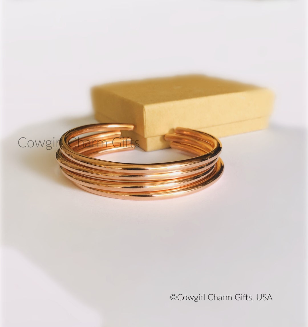 Bracelet en cuivre pur pour hommes et femmes - CAP OCEAN BIEN-ETRE