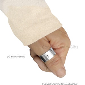 Cross ring, Silver cross ring, Cross jewelry, women’s religious gift, religious gifts