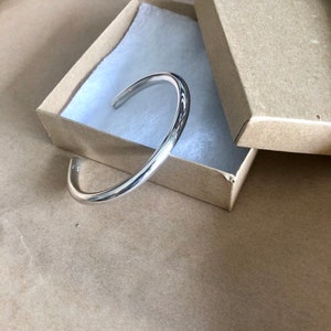 Women silver cuff bracelet,  Sterling Silver thick bracelet, Silver boho bracelets, Silver bracelet cuff, mother’s day gift, Gifts for mom