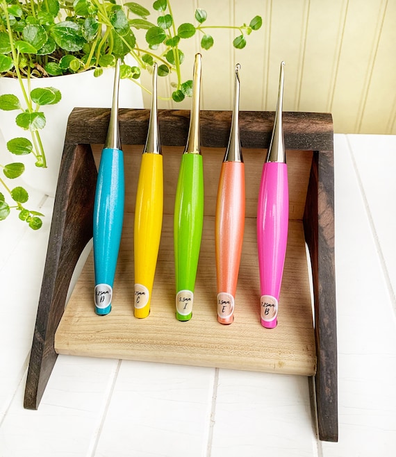 Crochet Hook Size Stickers: Furls Odyssey, MM & Letter Sizing - Etsy