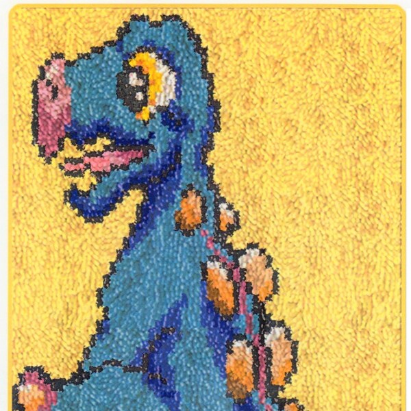 Dinosaur Latch Hook Kit Etsy